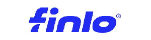 Логотип кредитора «Finlo.lv» маленькими буквами синего цвета