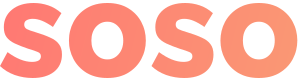 Логотип кредитора «Soso.lv» маленькими красными буквами